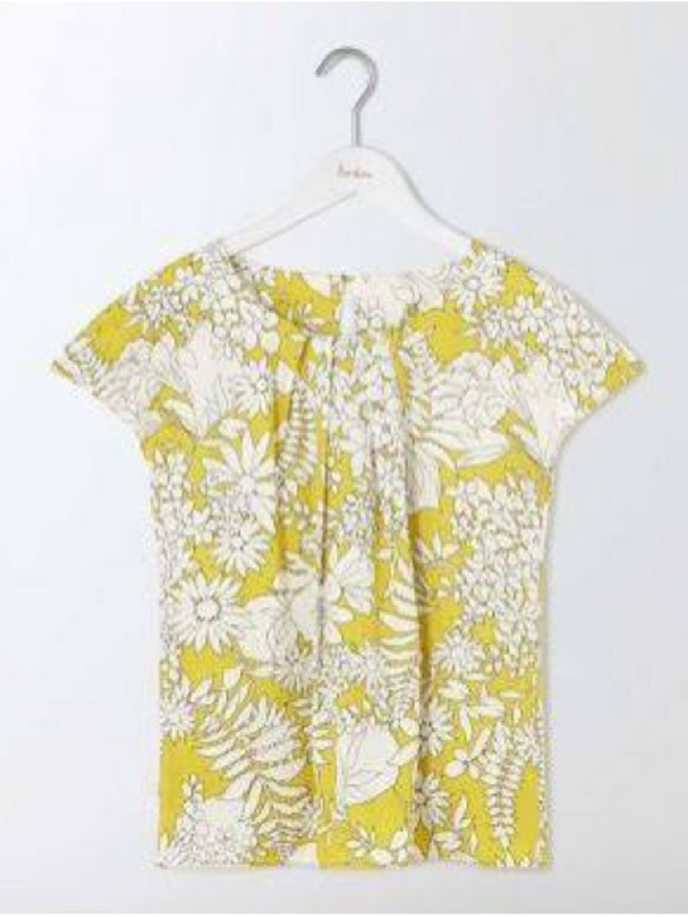 Boden Ravello silk blend top